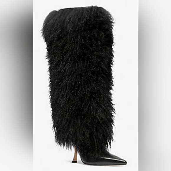 Michael Kors Shoes - NEW In Box! Michael Kors Luna Shearling & Leather Boot. Sexiest Boots On Earth!